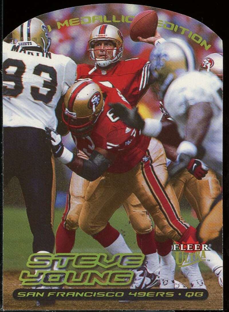 Steve Young Card 2000 Ultra Gold Medallion #105 Image 1