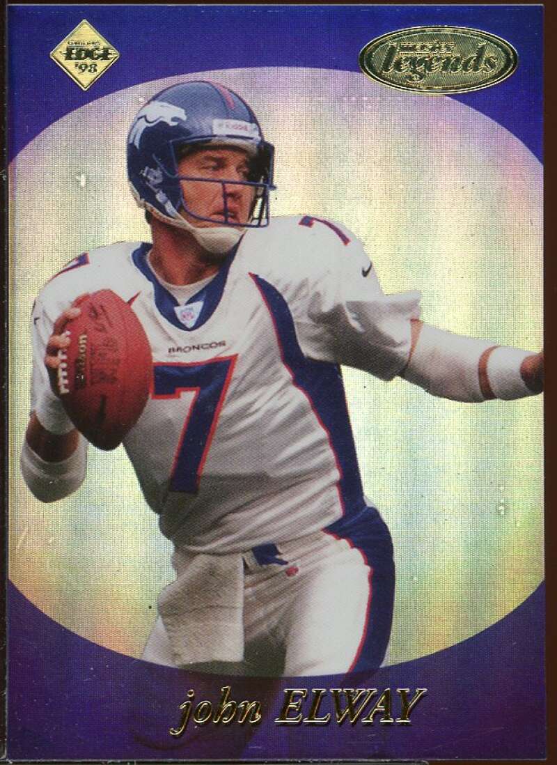 John Elway Card 1998 Collector's Edge Masters Legends #ML9 Image 1