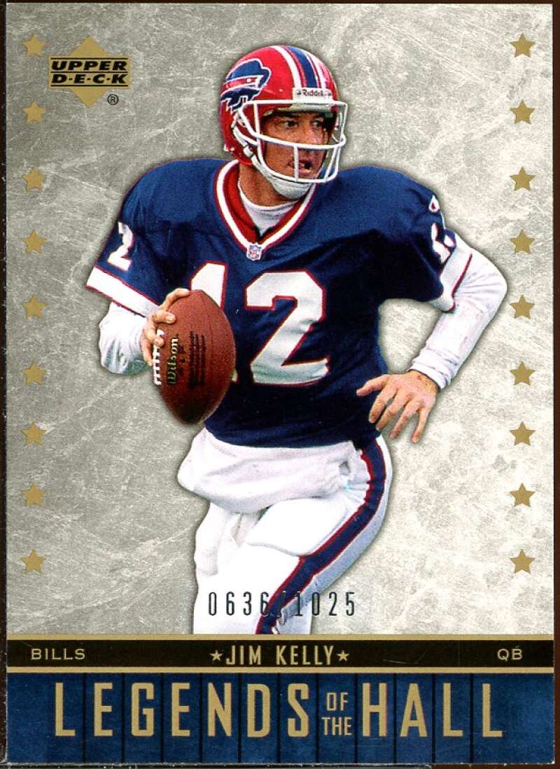 Jim Kelly LH Card 2005 Upper Deck Legends #171 Image 1