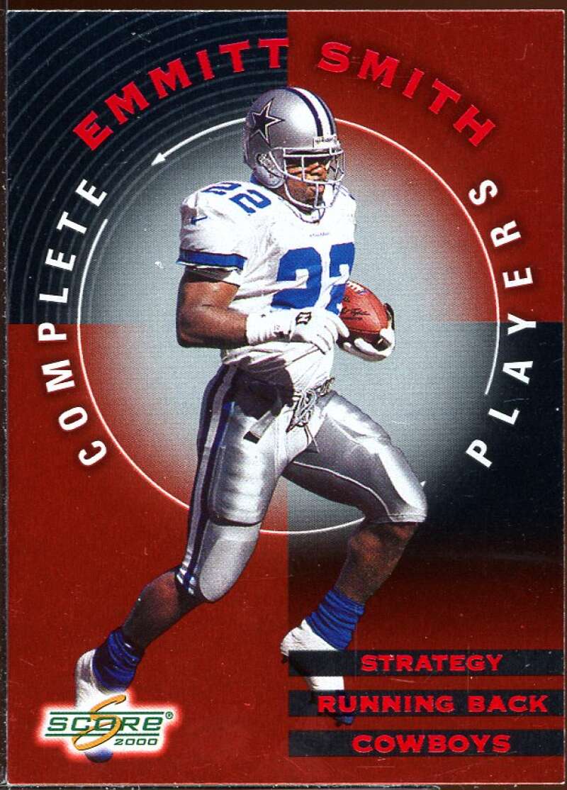 Emmitt Smith Card 2000 Score Complete Players #CP22 Image 1