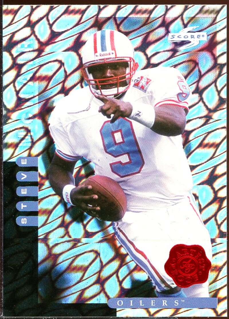 Steve McNair Card 1998 Score Showcase Artist's Proofs #PP13 Image 1