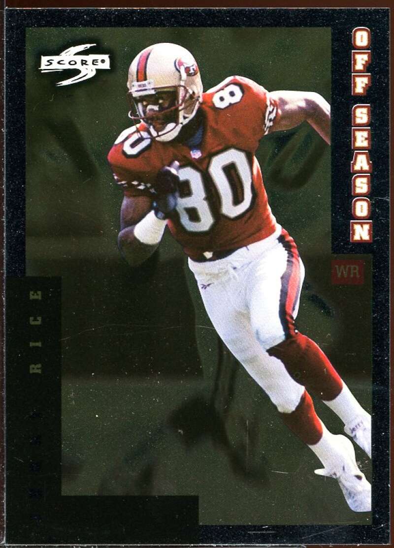 Jerry Rice OS Card 1998 Score Showcase #PP156 Image 1