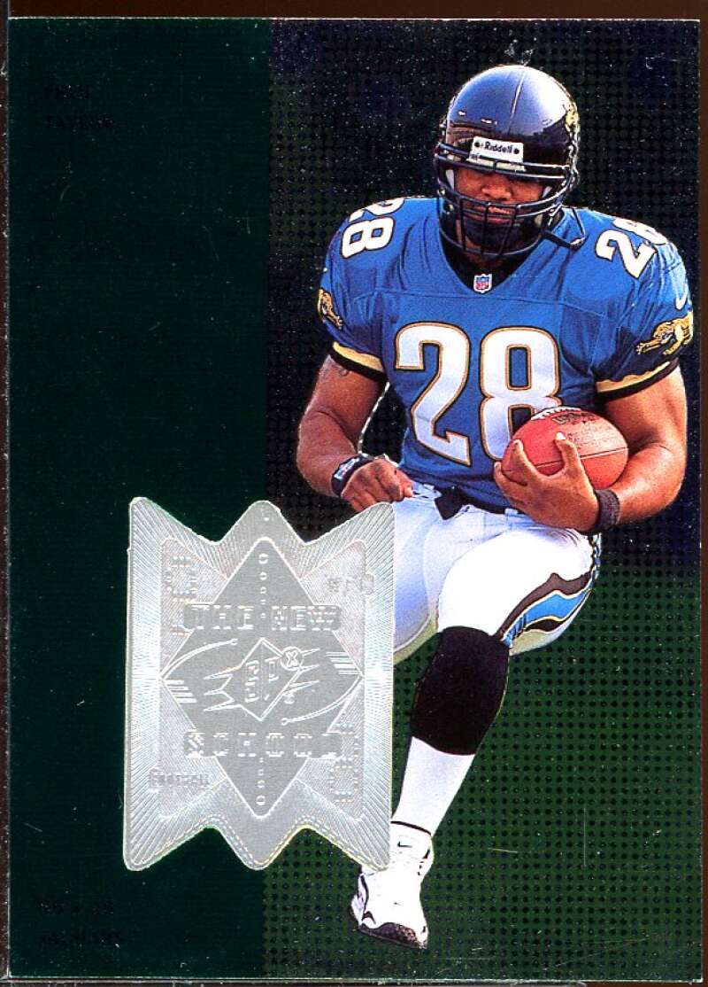 Fred Taylor Rookie Card 1998 SPx Finite #333 Image 1