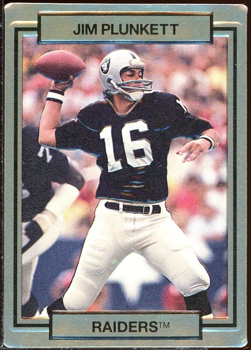 Jim Plunkett Braille Card 1990 Action Packed #NNO Image 1