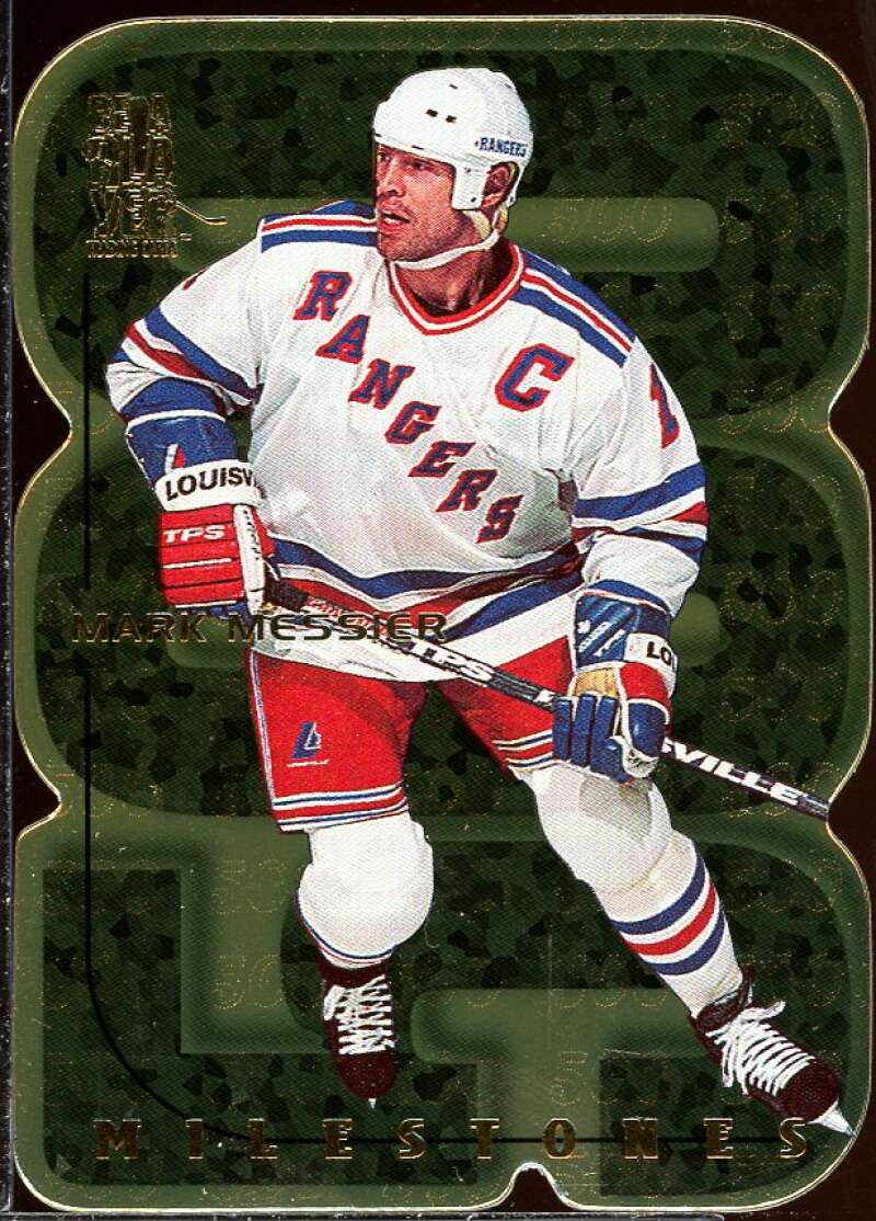 Mark Messier Card 1998-99 Be A Player All-Star Milestones #M2 Image 1