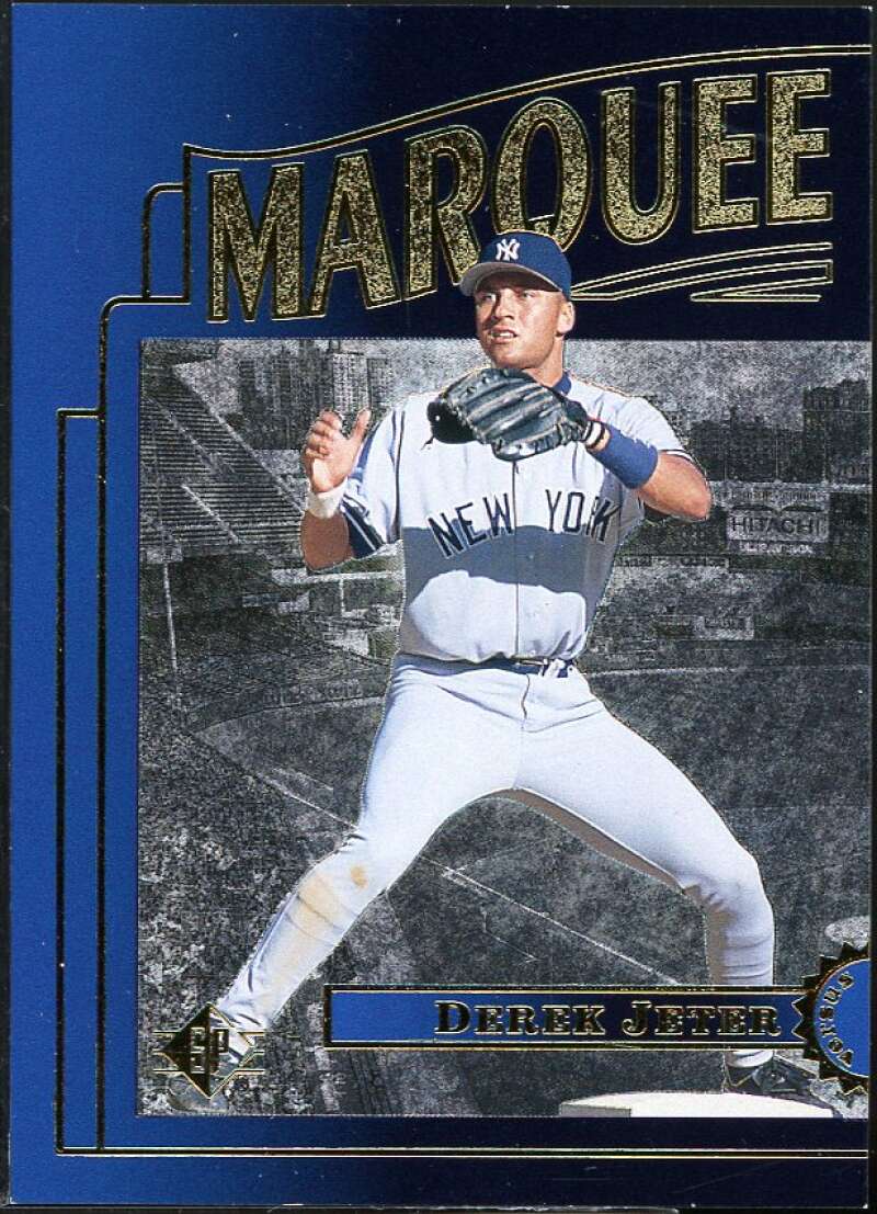 Derek Jeter Card 1996 SP Marquee Matchups #MM3 Image 1