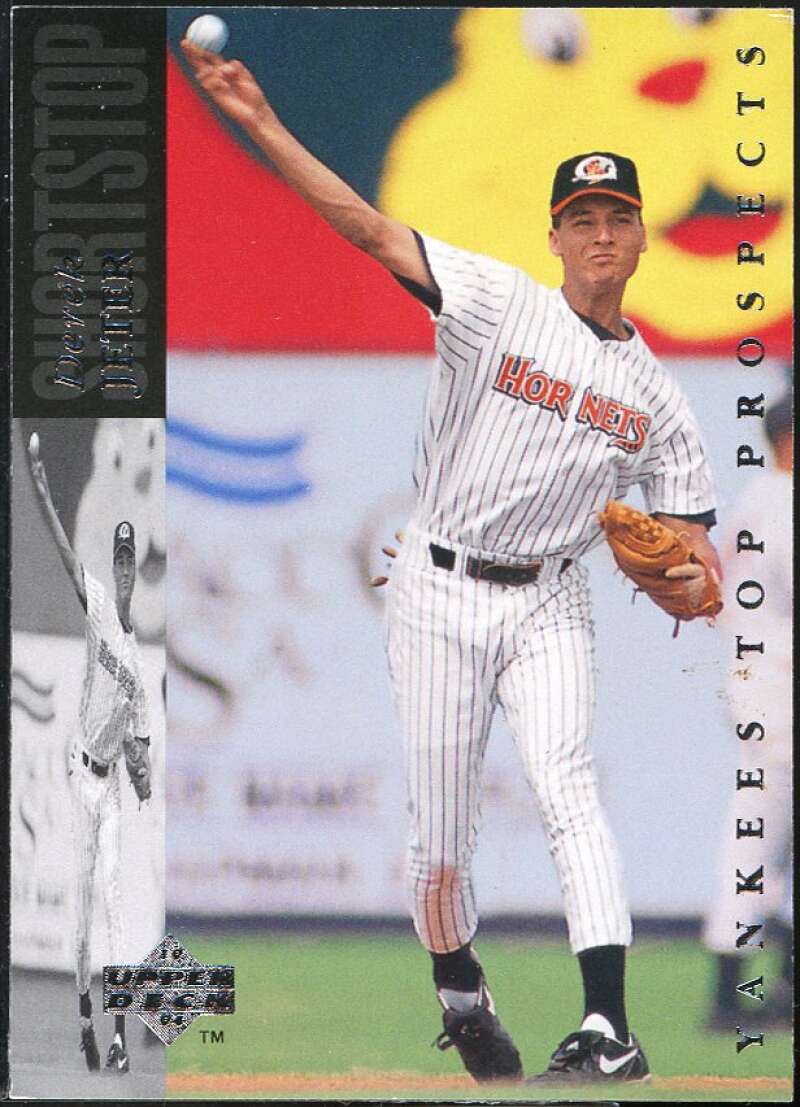 Derek Jeter Rookie Card 1994 Upper Deck Minors #185 Image 1