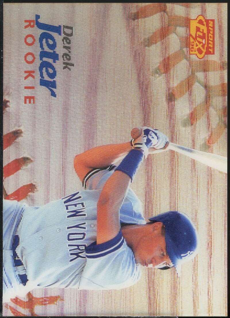 Derek Jeter Rookie Card 1996 Sportflix #139 Image 1