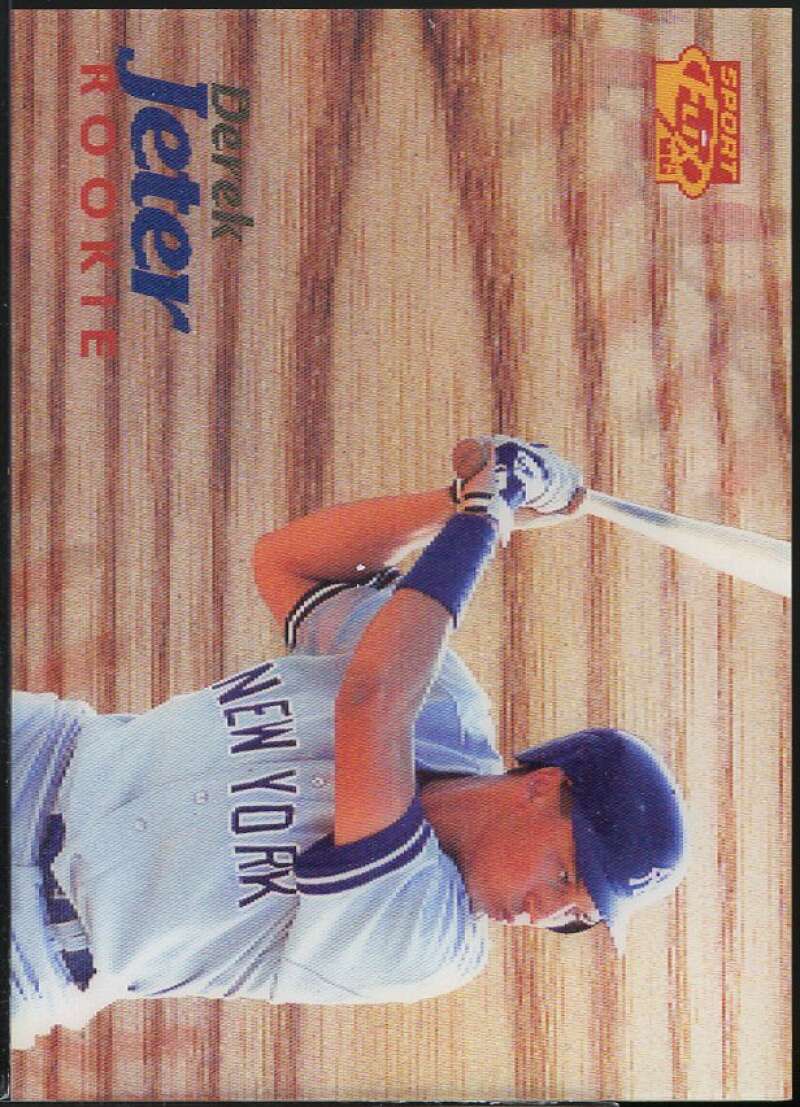 Derek Jeter Rookie Card 1996 Sportflix #139 Image 1