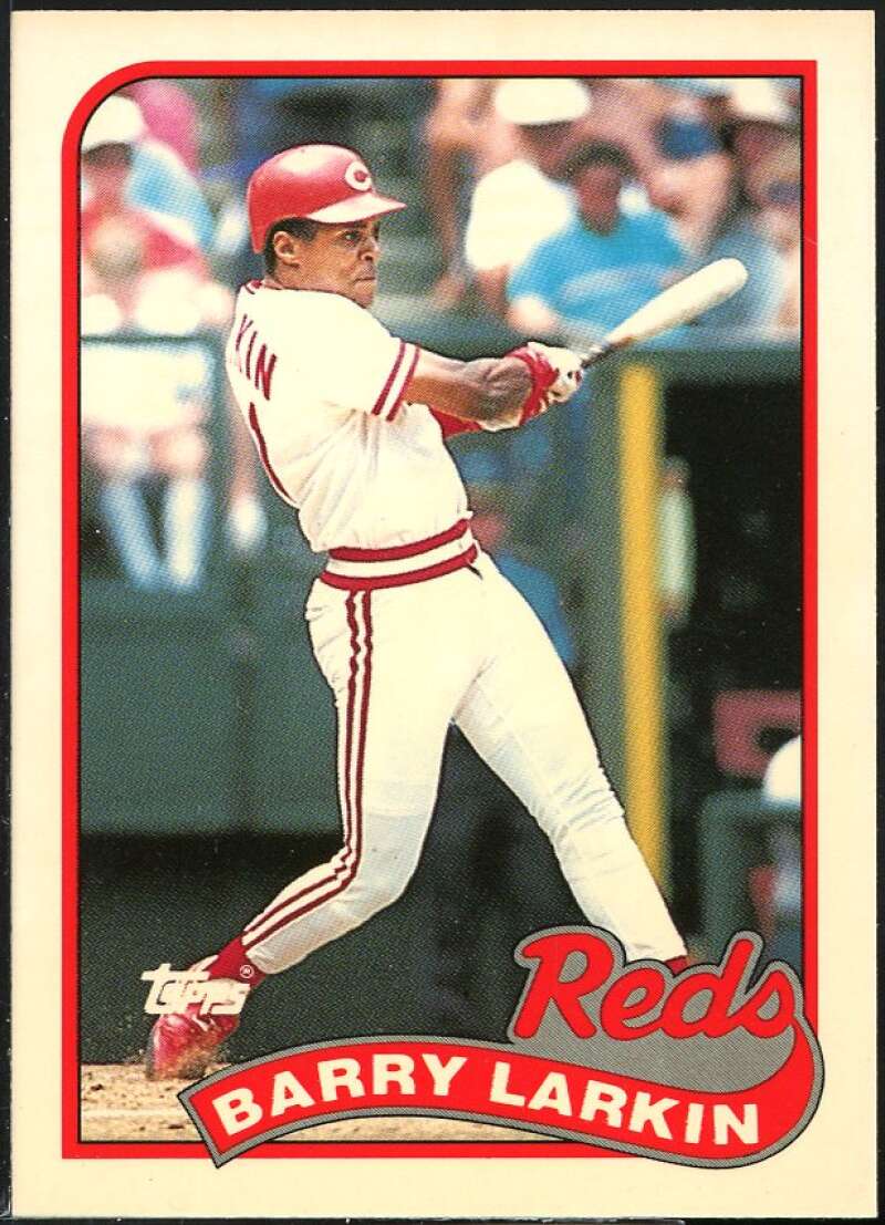 Barry Larkin Card 1989 Topps Tiffany #515 Image 1