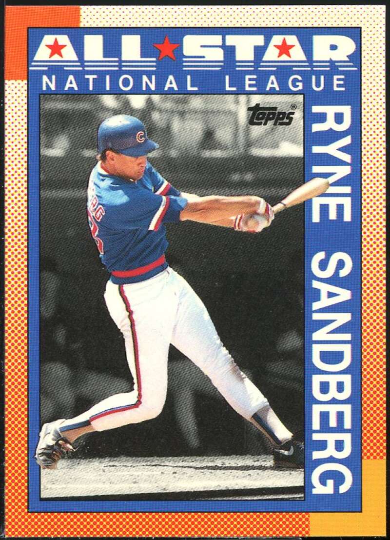 Ryne Sandberg AS Card 1990 Topps Tiffany #398 Image 1