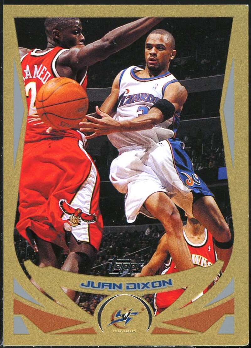 Juan Dixon Card 2004-05 Topps Gold #154 Image 1