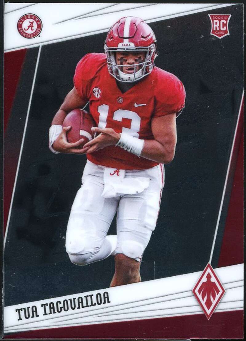 Tua Tagovailoa Card 2020 Panini Chronicles Draft Picks Red #24 Image 1