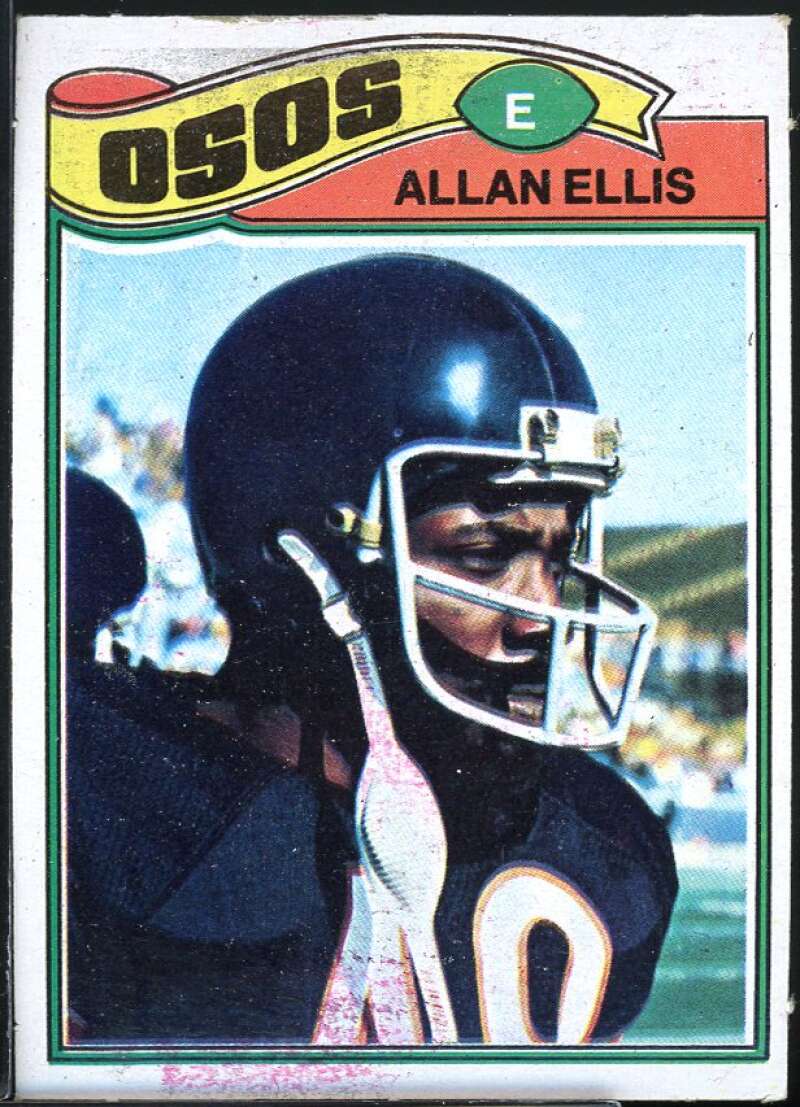 Allan Ellis Card 1977 Topps Mexican #321 Image 1