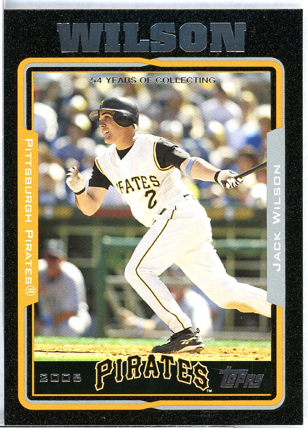 Jack Wilson Card 2005 Topps Black #39 Image 1