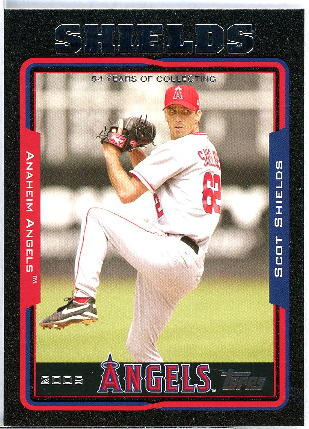 Scot Shields Card 2005 Topps Black #65 Image 1