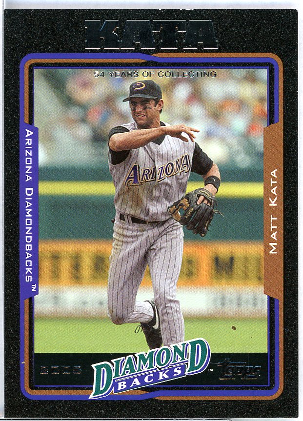 Matt Kata Card 2005 Topps Black #71 Image 1