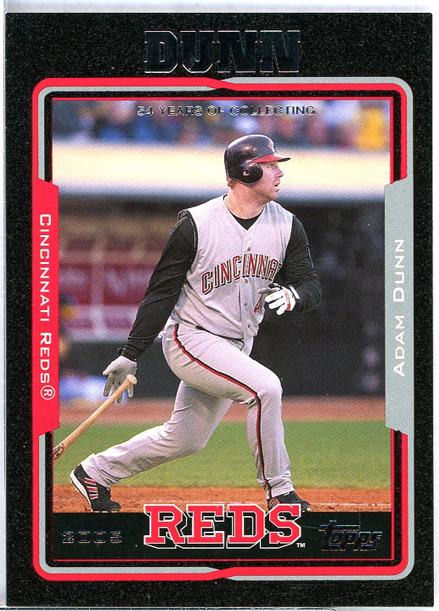 Adam Dunn Card 2005 Topps Black #80 Image 1