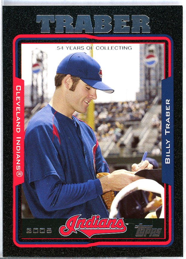 Billy Traber Card 2005 Topps Black #81 Image 1