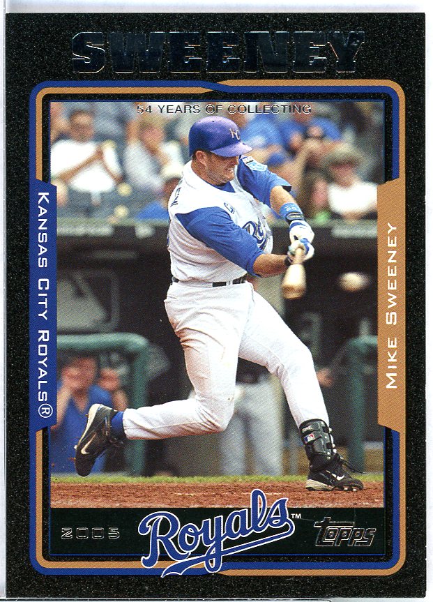 Mike Sweeney Card 2005 Topps Black #85 Image 1