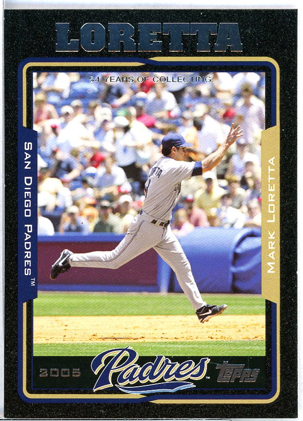 Mark Loretta Card 2005 Topps Black #91 Image 1