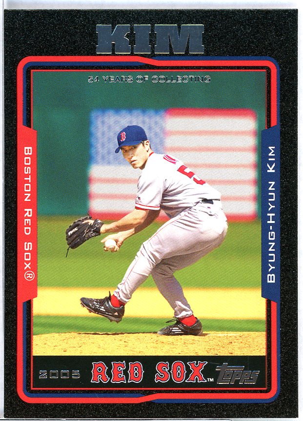 Byung-Hyun Kim Card 2005 Topps Black #104 Image 1