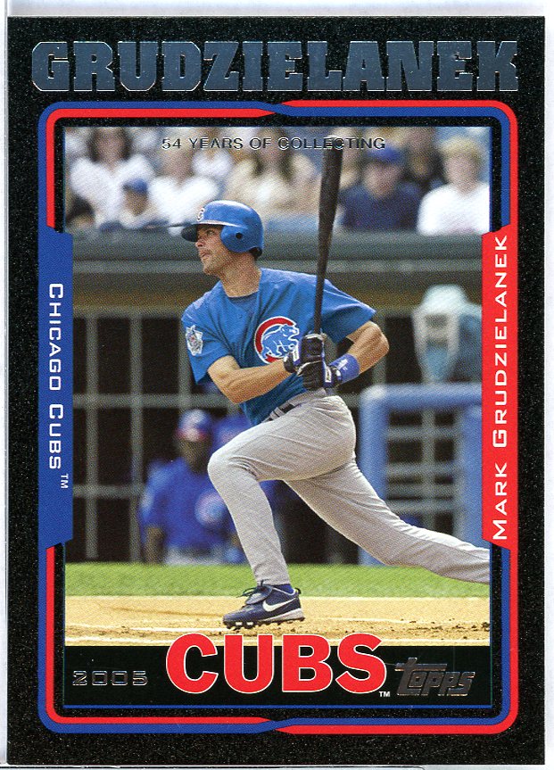 Mark Grudzielanek Card 2005 Topps Black #106 Image 1