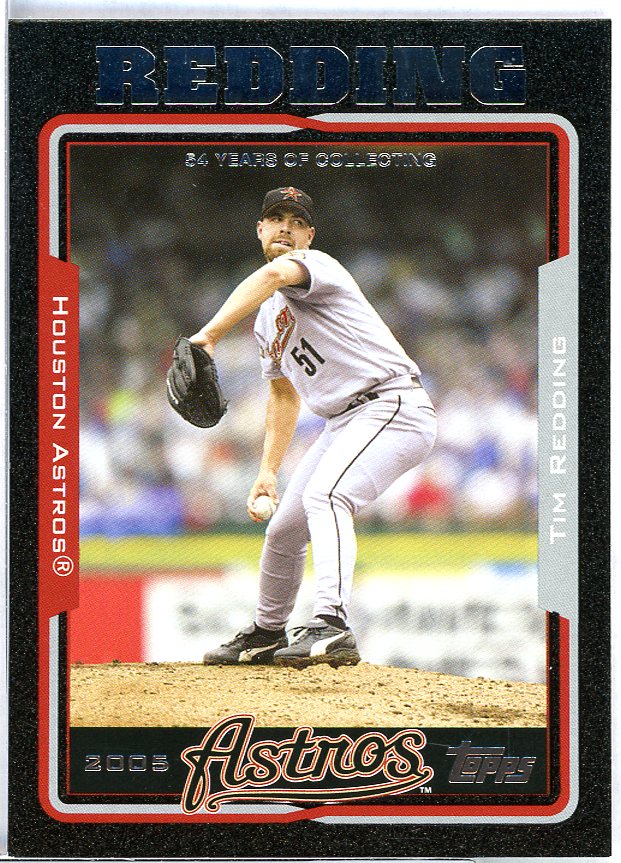 Tim Redding Card 2005 Topps Black #111 Image 1