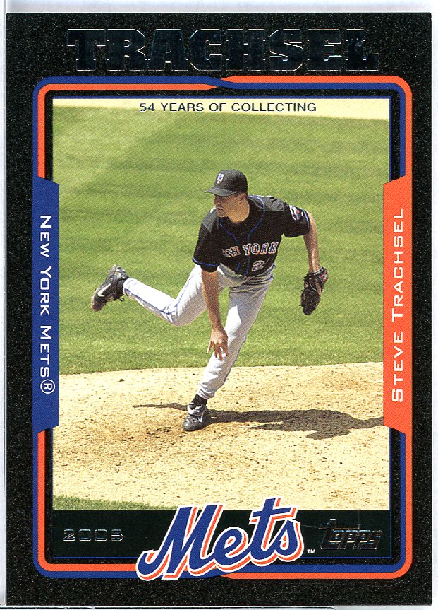 Steve Trachsel Card 2005 Topps Black #119 Image 1