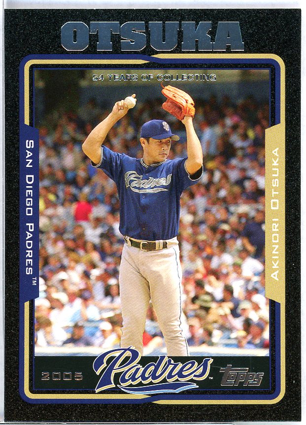 Akinori Otsuka Card 2005 Topps Black #120 Image 1