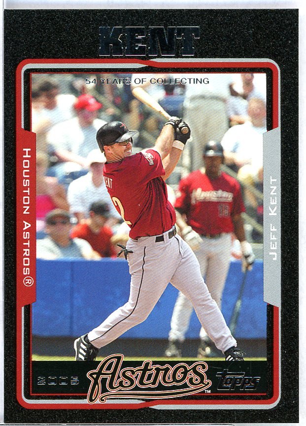 Jeff Kent Card 2005 Topps Black #140 Image 1