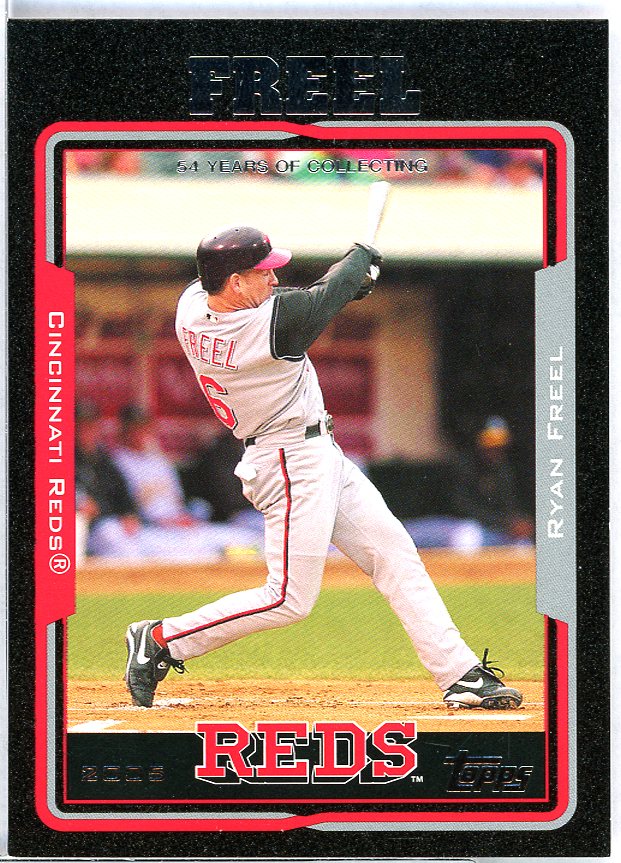 Ryan Freel Card 2005 Topps Black #157 Image 1