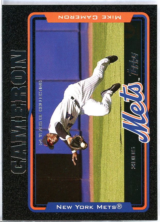 Mike Cameron Card 2005 Topps Black #167 Image 1