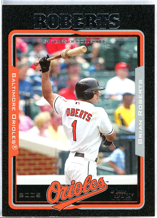 Brian Roberts Card 2005 Topps Black #178 Image 1