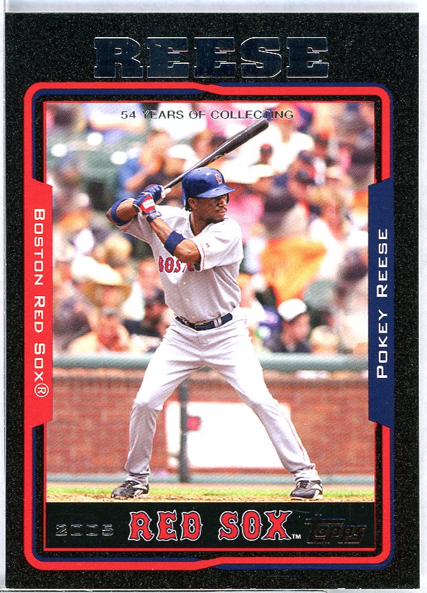 Pokey Reese Card 2005 Topps Black #189 Image 1