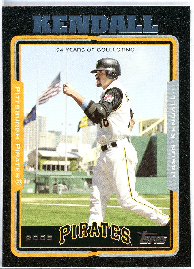 Jason Kendall Card 2005 Topps Black #195 Image 1