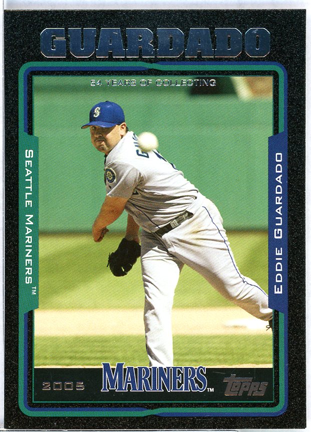 Eddie Guardado Card 2005 Topps Black #198 Image 1