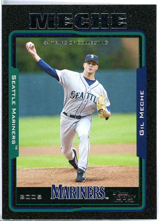 Gil Meche Card 2005 Topps Black #206 Image 1