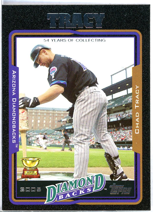 Chad Tracy Card 2005 Topps Black #212 Image 1