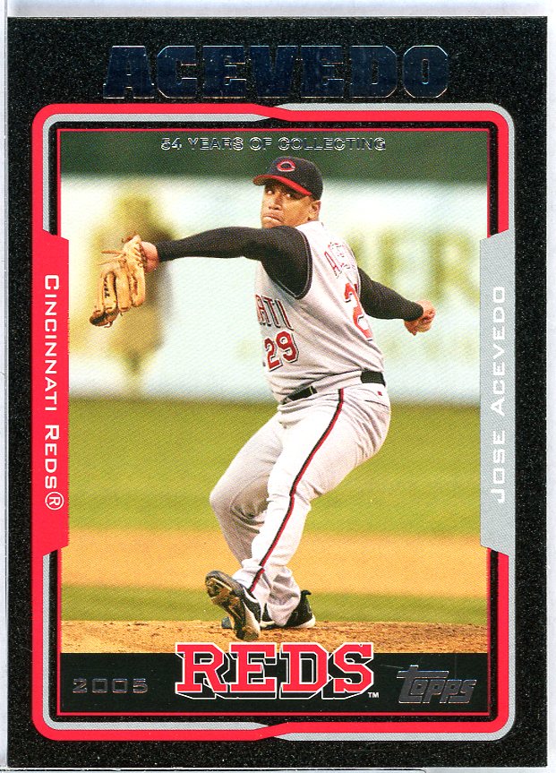 Jose Acevedo Card 2005 Topps Black #217 Image 1