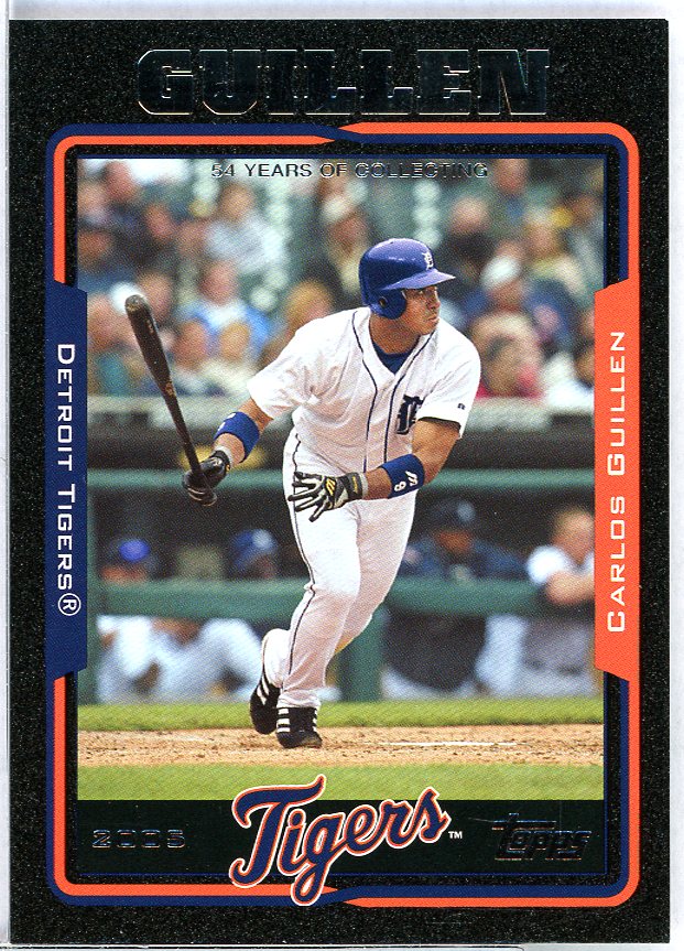 Carlos Guillen Card 2005 Topps Black #221 Image 1