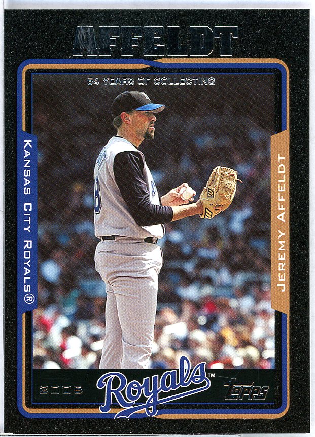 Jeremy Affeldt Card 2005 Topps Black #222 Image 1