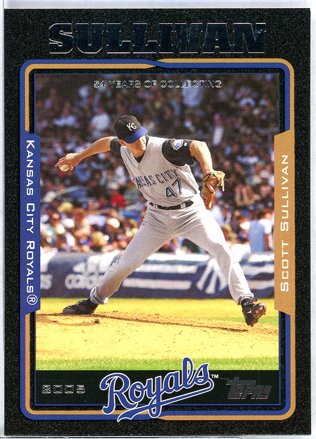 Scott Sullivan Card 2005 Topps Black #224 Image 1