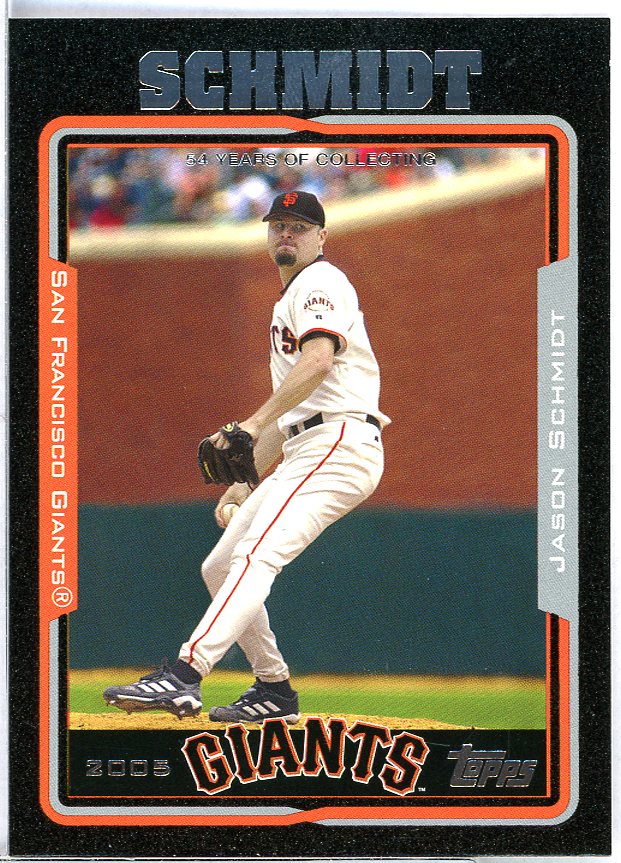 Jason Schmidt Card 2005 Topps Black #227 Image 1