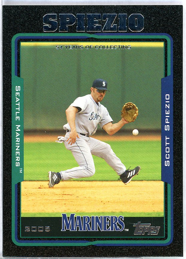 Scott Spiezio Card 2005 Topps Black #229 Image 1