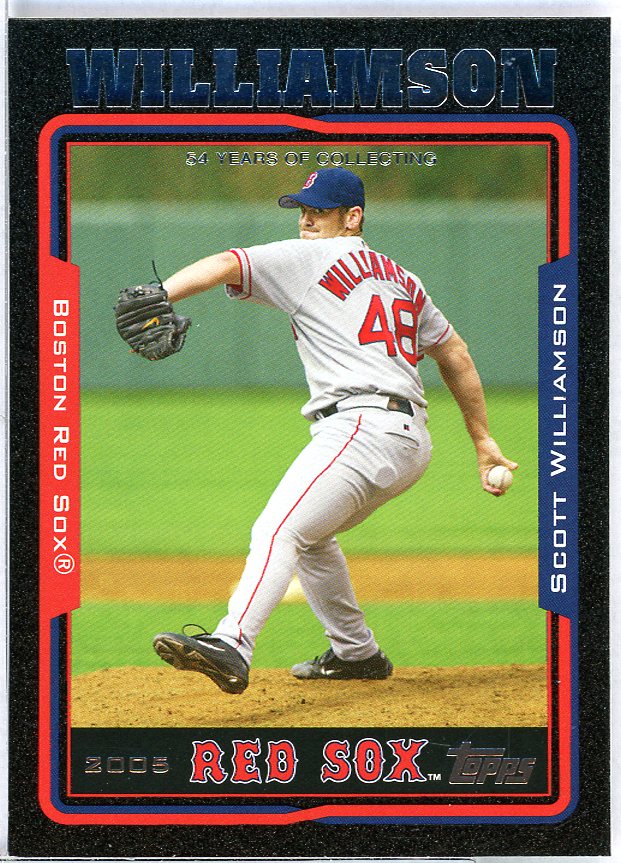 Scott Williamson Card 2005 Topps Black #234 Image 1