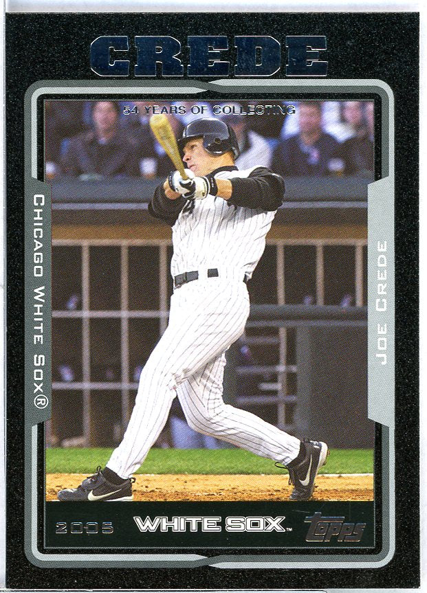 Joe Crede Card 2005 Topps Black #235 Image 1