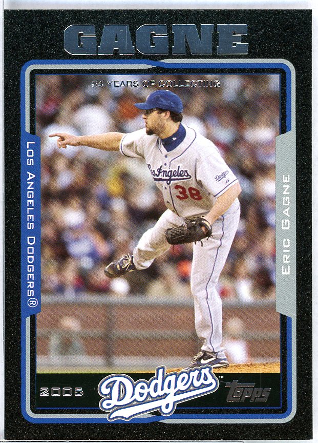 Eric Gagne Card 2005 Topps Black #238 Image 1