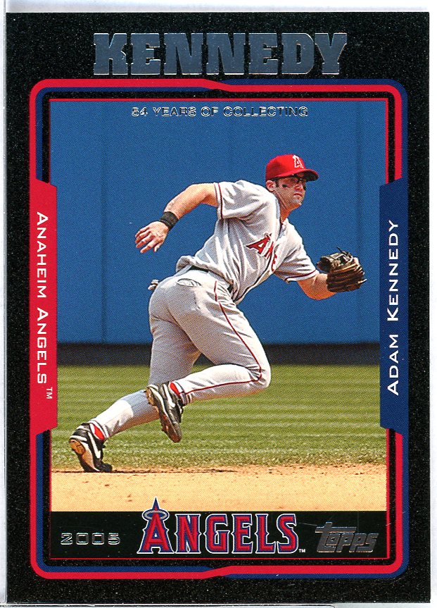 Adam Kennedy Card 2005 Topps Black #248 Image 1