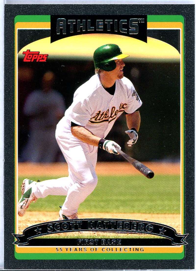 Scott Hatteberg Card 2006 Topps Black #4 Image 1